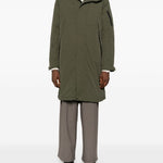 Giacca con cappuccio e zip in verde Jg1 - uomo 