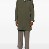 Giacca con cappuccio e zip in verde Jg1 - uomo 