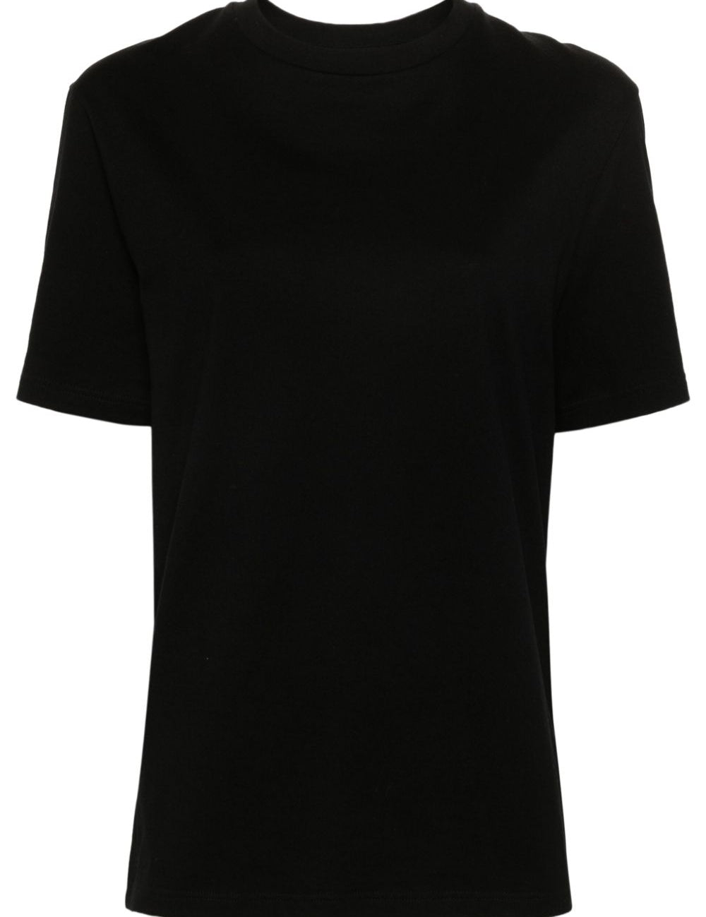 T-shirt con logo a maniche corte in nero Jil sander - donna 