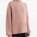 Maglione a coste in rosa Jil Sander - donna 