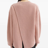 Maglione a coste in rosa Jil Sander - donna 