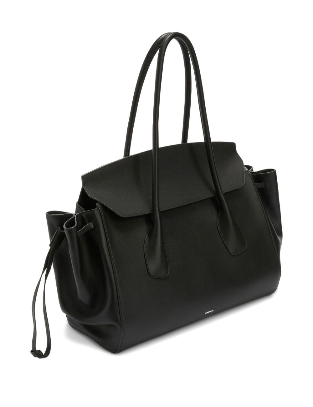 Borsa tote Voyage media in nero Jil sander - donna 