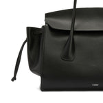 Borsa tote Voyage media in nero Jil sander - donna 