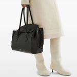 Borsa tote Voyage media in nero Jil sander - donna 