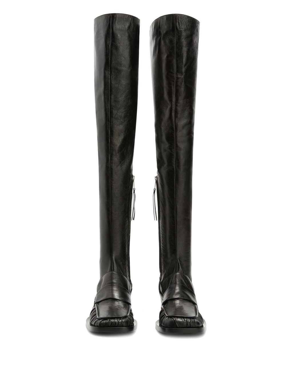 Stivali alla coscia in nero Jil sander - donna 