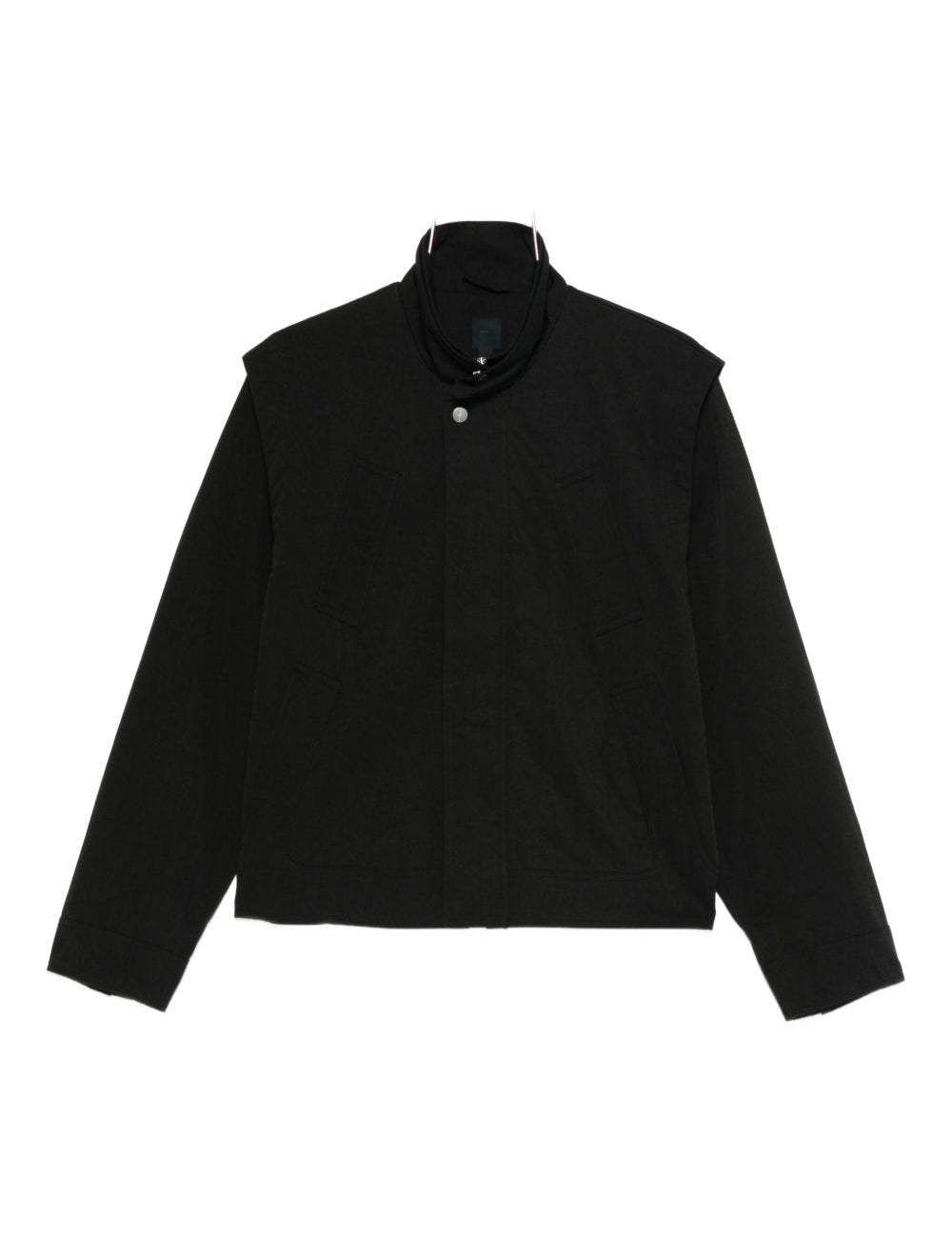 Giacca con chiusura nascosta in nero  _J.L-A.L_ - uomo 