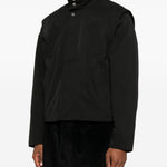 Giacca con chiusura nascosta in nero  _J.L-A.L_ - uomo 