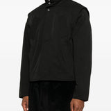 Giacca con chiusura nascosta in nero  _J.L-A.L_ - uomo 