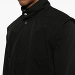 Giacca con chiusura nascosta in nero  _J.L-A.L_ - uomo 