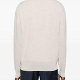 Bomber con zip in grigio John smedley - uomo 