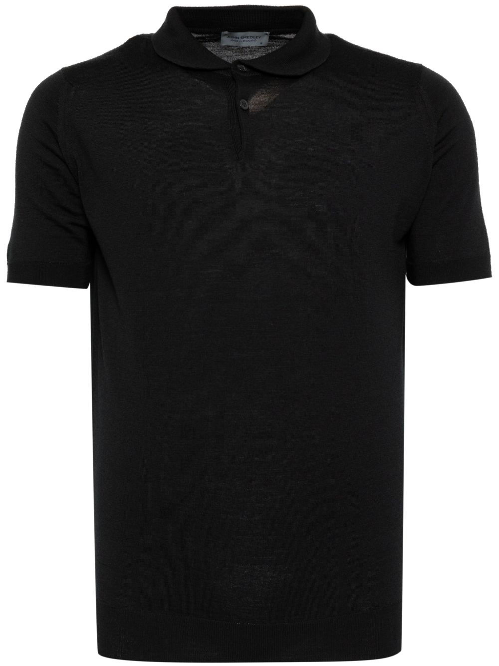 Polo Paytin in nero John Smedley - nero 