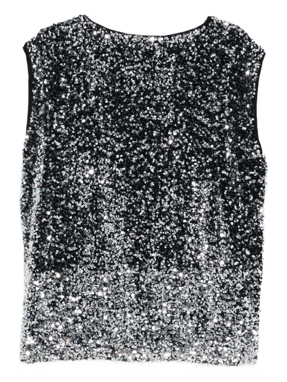 Top con paillettes in nero Junya watanabe - donna 