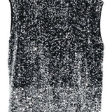 Top con paillettes in nero Junya watanabe - donna 