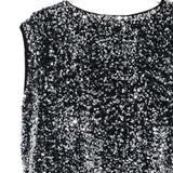 Top con paillettes in nero Junya watanabe - donna 
