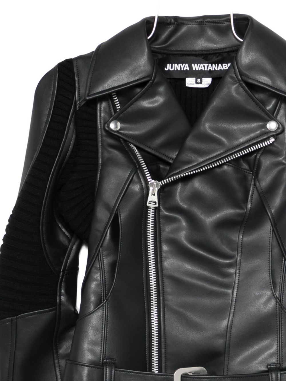 Giacca in eco-pelle in nero Junya watanabe - donna 