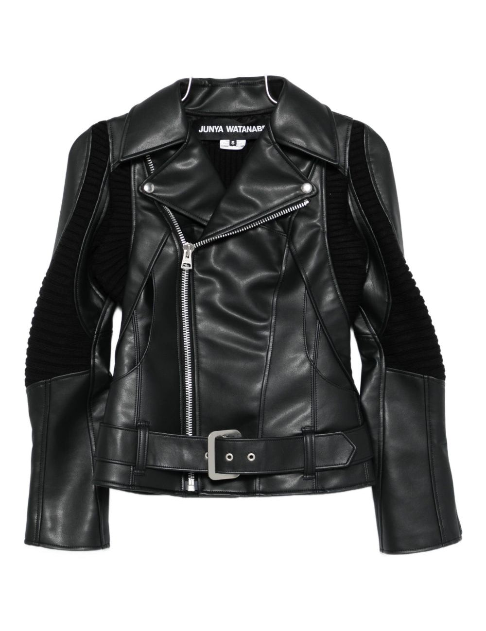 Giacca in eco-pelle in nero Junya watanabe - donna 