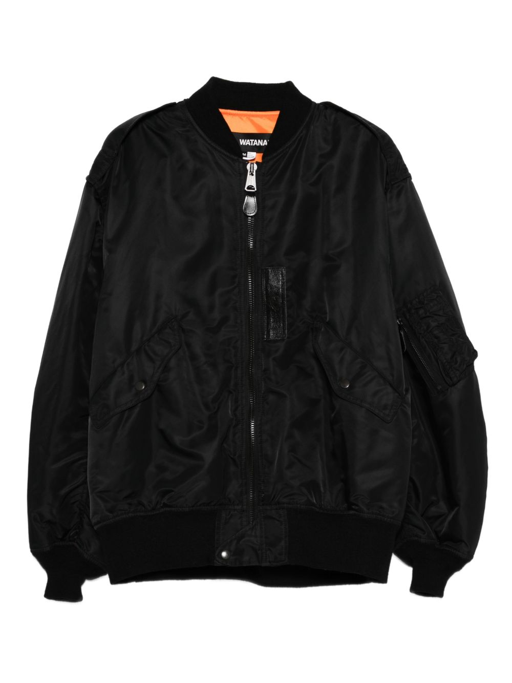 Mantella con pieghe in nero Junya Watanabe - donna 