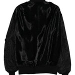 Mantella con pieghe in nero Junya Watanabe - donna 