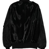 Mantella con pieghe in nero Junya Watanabe - donna 