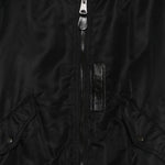 Mantella con pieghe in nero Junya Watanabe - donna 