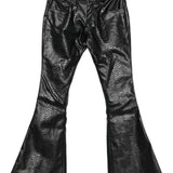 Pantaloni a gamba svasata in nero Junya watanabe - donna 