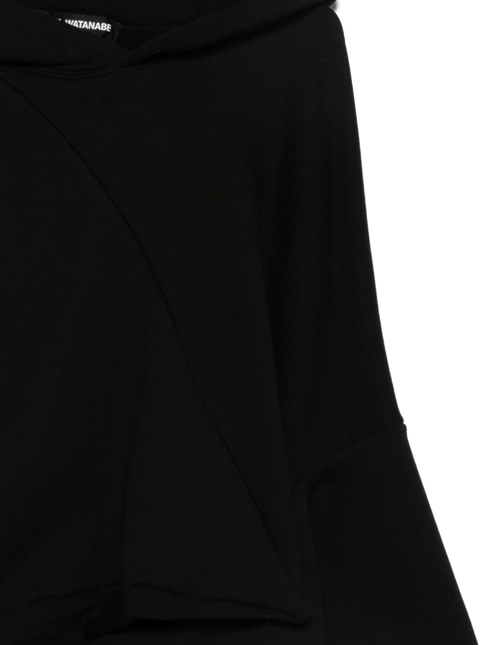 Felpa con design asimmetrico in nero Junya watanabe - donna 