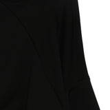 Felpa con design asimmetrico in nero Junya watanabe - donna 