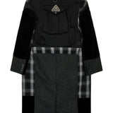 Cappotto patchwork Filson in nero  Junya Watanabe - uomo 
