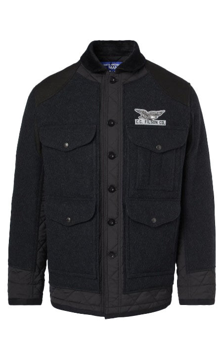 Giacca trapuntata in lana  Junya Watanabe - uomo 