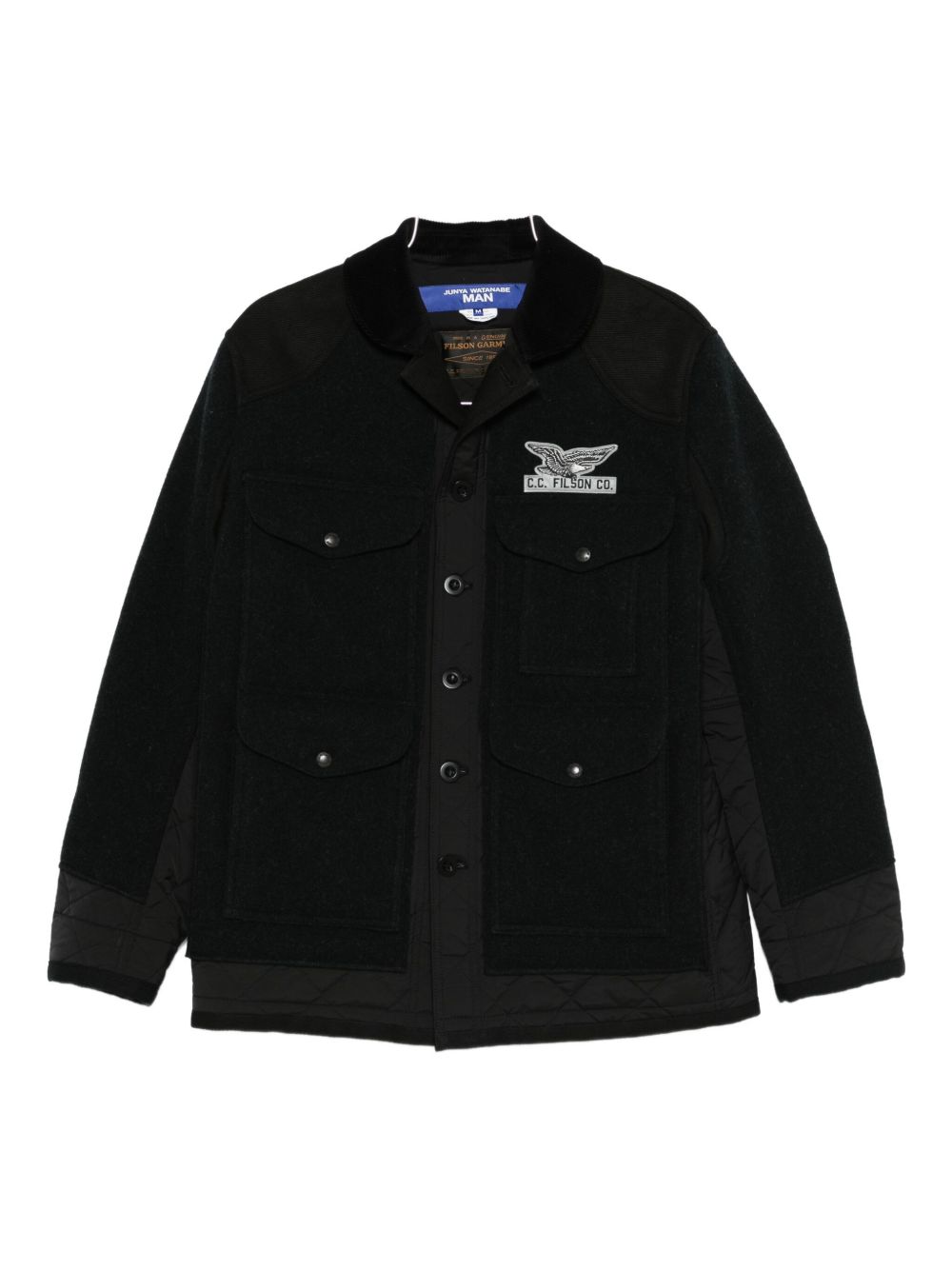 Giacca trapuntata in lana  Junya Watanabe - uomo 