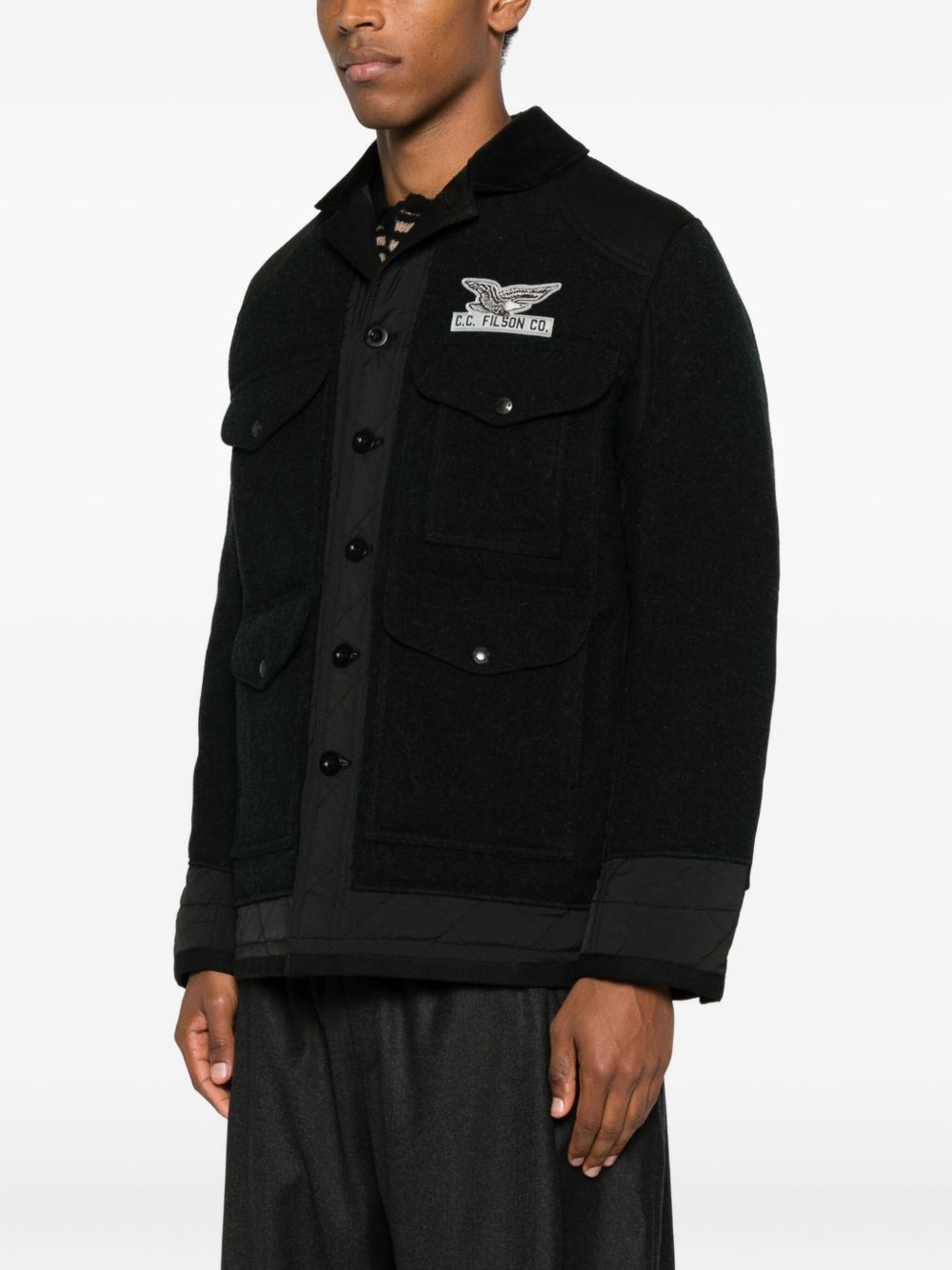 Giacca trapuntata in lana  Junya Watanabe - uomo 