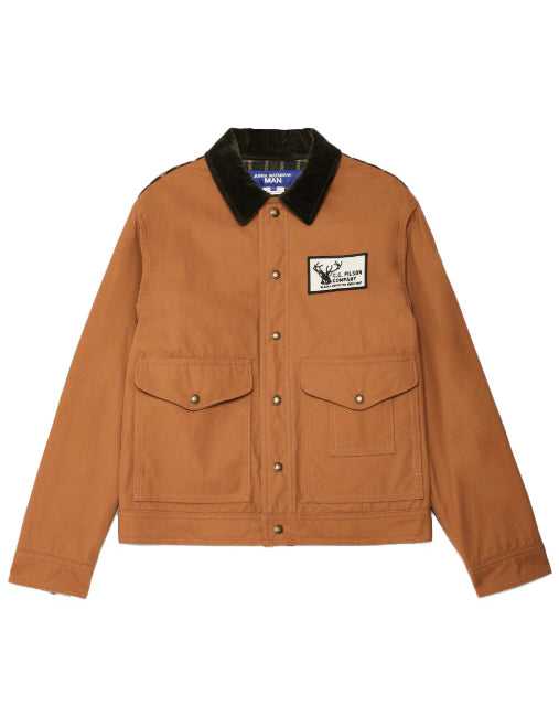 Giacca patchwork filson in beige  Junya Watanabe - uomo 