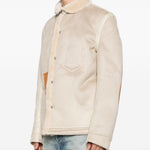 Giacca a pannelli con tasce in beige Junya watanabe - uomo 