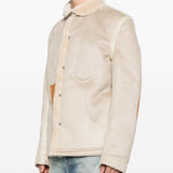 Giacca a pannelli con tasce in beige Junya watanabe - uomo 