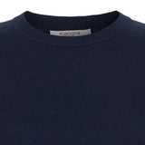 Maglione a girocollo in blu Kangra - uomo 