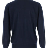 Maglione a girocollo in blu Kangra - uomo 