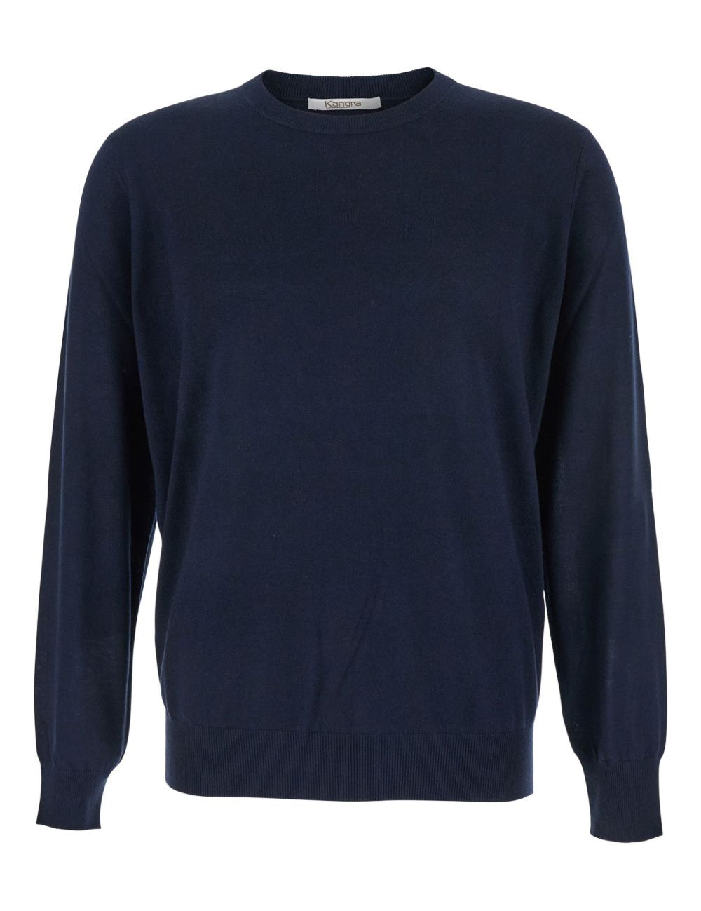 Maglione a girocollo in blu Kangra - uomo 