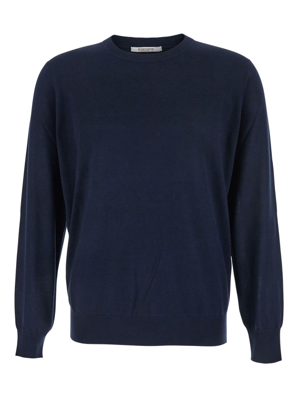 Maglione a girocollo in blu Kangra - uomo 