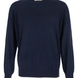 Maglione a girocollo in blu Kangra - uomo 