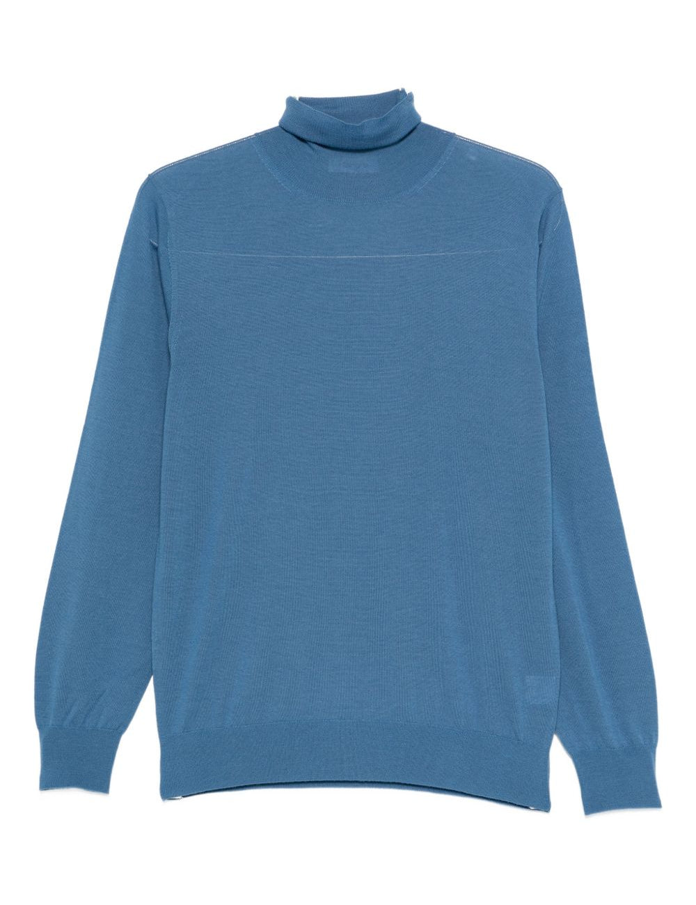 Maglione a collo alto in blu Kangra - uomo 