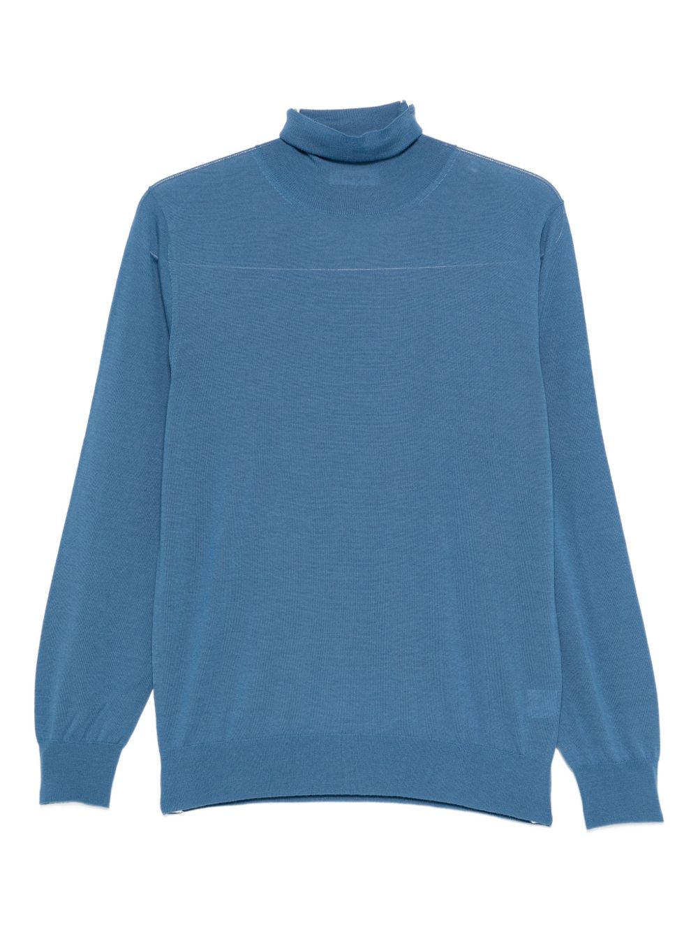 Maglione a collo alto in blu Kangra - uomo 