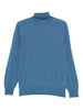 Men's Kangra blue turtleneck sweater