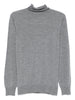 Maglione a collo alto in grigio Kangra - uomo