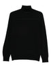 Men's Kangra black turtleneck sweater