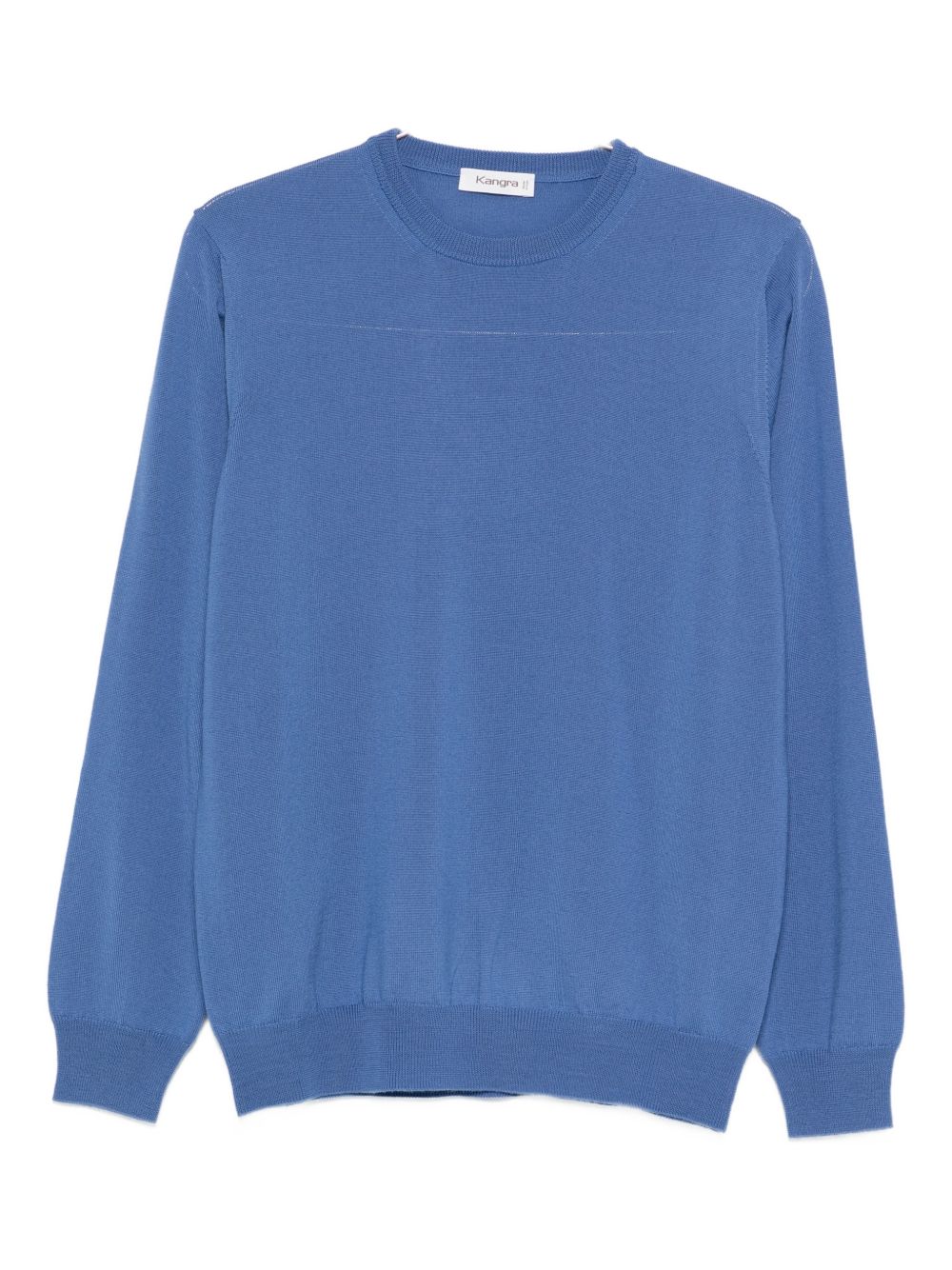 Maglione a girocollo in blu Kangra - uomo 