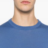 Maglione a girocollo in blu Kangra - uomo 