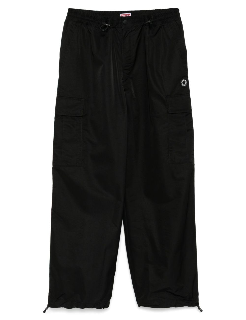 Cargo con logo in nero Kenzo - uomo 