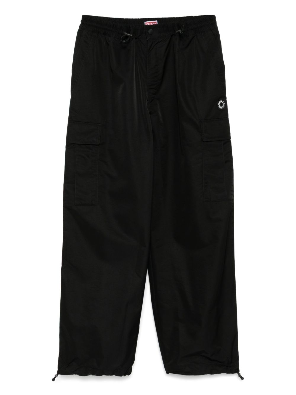 Cargo con logo in nero Kenzo - uomo 