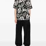 Cargo con logo in nero Kenzo - uomo 