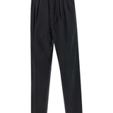 Pantaloni sartoriali con pieghe in nero Kenzo - uomo 